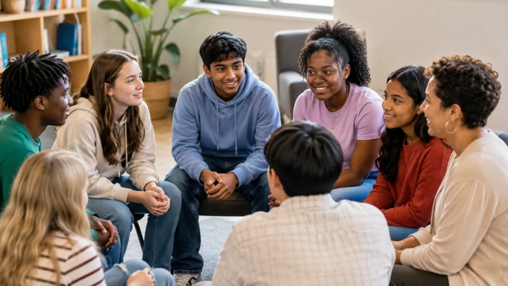 Friend Circles — Kind E.L.F. Collective Austin youth and family community